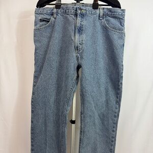 Vintage Wrangler Regular Fit Jeans Men’s 42x30 Blue Denim Classic USA Style